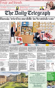 It might argue that it had a scoop on the report’s contents yesterday (again, courtesy of whom?) And so it did. A story that covered Arron Banks, oligarchs, money laundering, interference in the Scottish referendum.../21
