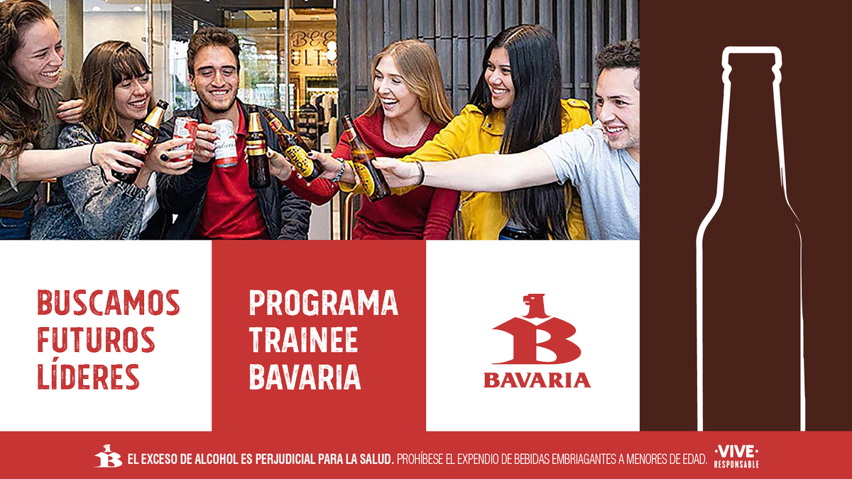 BAVARIA_OFICIAL's tweet photo. Conoce nuestro Programa Trainee. Buscamos los futuros líderes con máximo dos años de experiencia que construyan con nosotros el #NewNormal. Aplica en: https://t.co/elw6TfkUw5 #BeerOffice. Cierre de convocatoria: 31 de julio de 2020. https://t.co/fg6cLjrXve