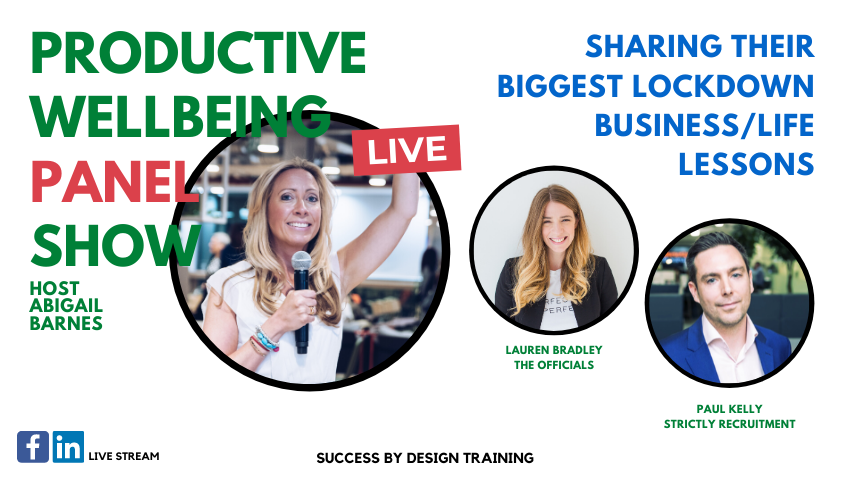 sbdtraining's tweet photo. PANEL SHOW: Going LIVE in 15 Minutes with Lauren Bradley &amp; Paul Kelly (Streaming to my Linkedin &amp; Facebook Pages). #LockdownLife #lockdownlifelesson #coronalife #productivity #wellbeingwednesday #workfromhome #WorkLifeBalance https://t.co/8uHnkrdN62