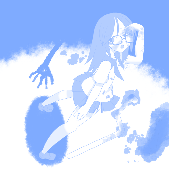 「あっきー……まりー……どこ……?」
オマジナイを繰り返して人の形を失ってしまった友達の魂を救うべく異界と化した校舎で頑張る女の子 