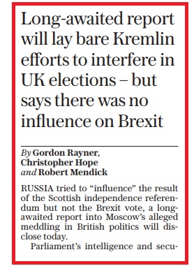 What’s more, it’s opening sentence was a complete distortion of what the committee said...Not proving (or seeking evidence) that something happened doesn't mean it didn't happen./23