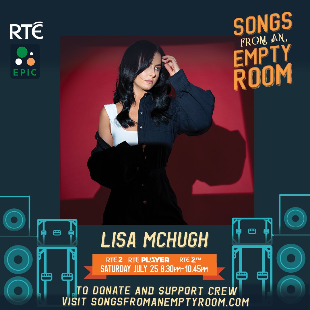 mcd_productions's tweet photo. Missing live music? #SongsFromAnEmptyRoom is coming to you LIVE this Saturday night from 8:30pm on @RTE2 @RTE2fm &amp; @RTEPlayer bringing some of Ireland's top acts to your home, broadcast live from iconic venues around the country! 🇮🇪

🎪 @Epic2020_Group @WATSAire 🔥 https://t.co/0xBhcbIIeU