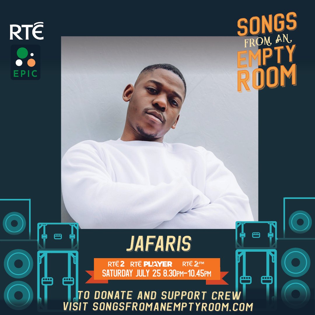 mcd_productions's tweet photo. Missing live music? #SongsFromAnEmptyRoom is coming to you LIVE this Saturday night from 8:30pm on @RTE2 @RTE2fm &amp; @RTEPlayer bringing some of Ireland's top acts to your home, broadcast live from iconic venues around the country! 🇮🇪

🎪 @Epic2020_Group @WATSAire 🔥 https://t.co/0xBhcbIIeU