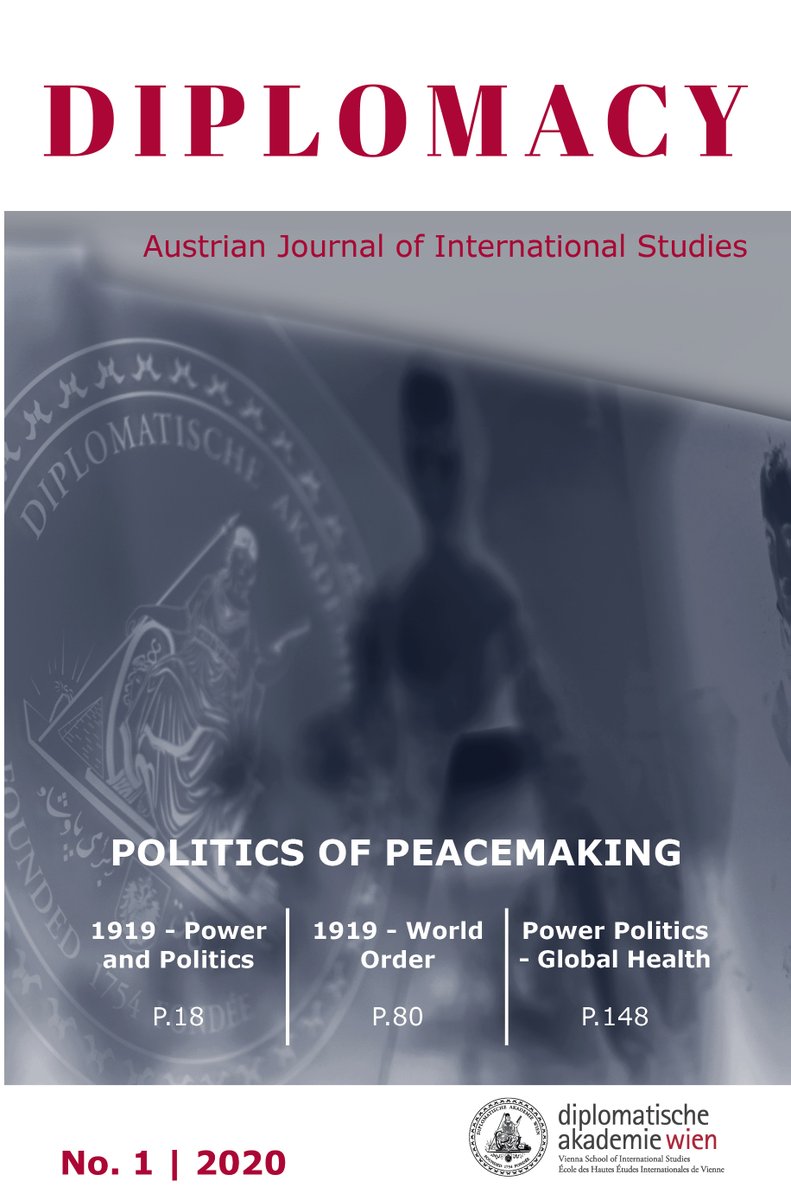 Coming soon as my recommended summer read: new volume of DIPLOMACY: Politics of Peacemaking! <a href="/DA_vienna/">Diplomatische Akademie Wien</a> <a href="/MFA_Austria/">MFA Austria</a>