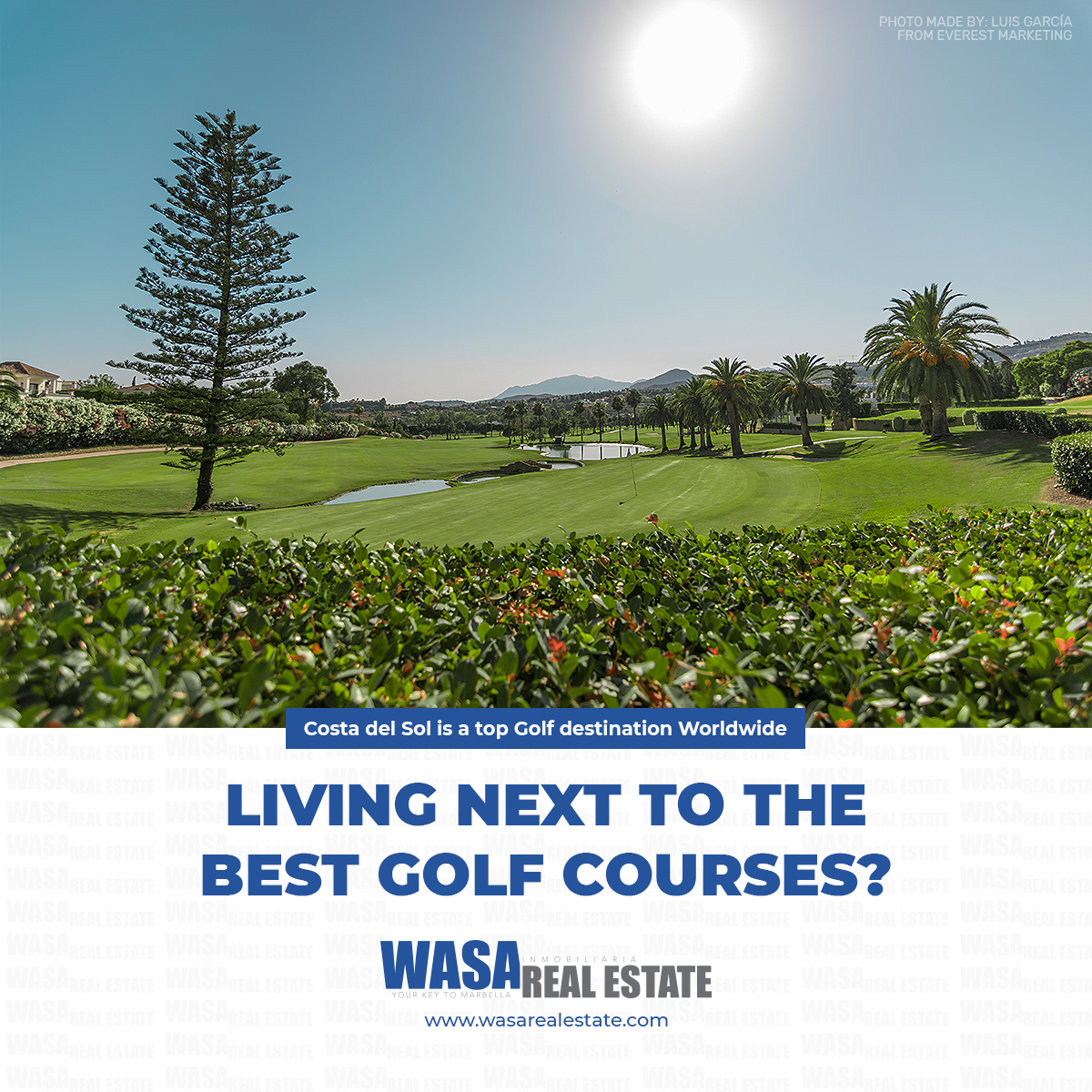 ⛳ Are you looking to buy your #dream home next to a #golf course? If you are searching to live next to the #best golf courses in #Spain and in #Europe, visit our webpage and contact us! We are certain that we have what you are looking for! 🏌🏼

✅ wasarealestate.com