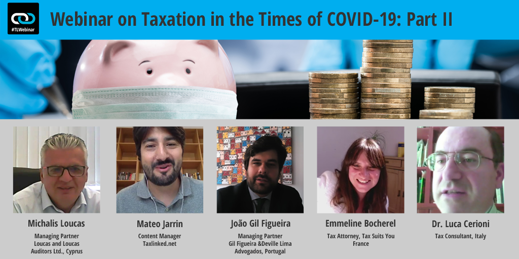 Here's the full transcript for our second webinar on taxation & COVID-19 focusing on Europe. Feel free to share with your network! @TaxSuitsYou #COVID19andTax taxlinked.net/blog/july-2020…