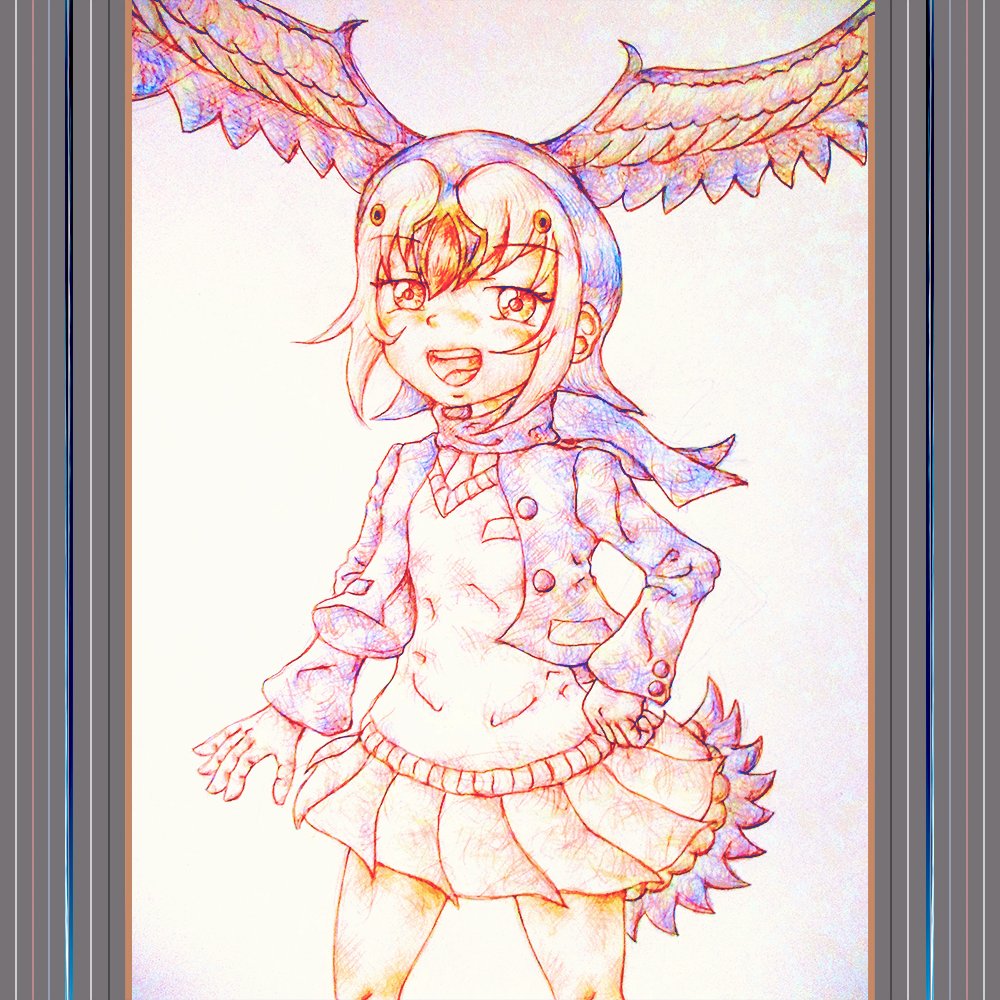 けものフレンズ ニシツノメドリは コノハ代表と仲間達を見っけでーす T Co Xoltevvoltexのイラスト