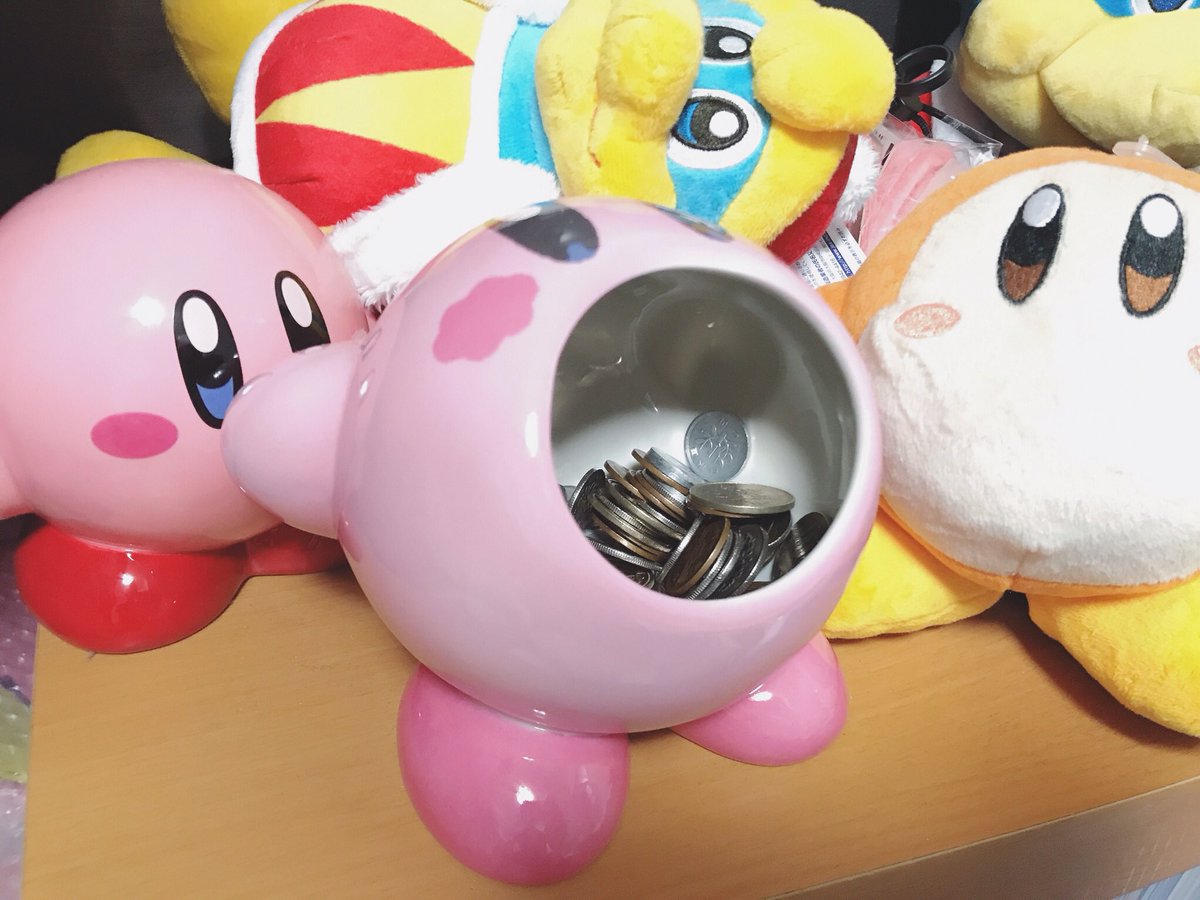 昔カービィカフェで買った「すいこみサラダボウル」は今やお釣りの小銭