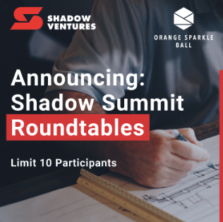 Shadow Summit 2020 offers roundtables or virtual private rooms to continue conversation after sessions. Limited to 10 people, registration is on a first-come first-served basis. Visit and register now #shadowsummit eventbrite.com/e/shadow-summi…