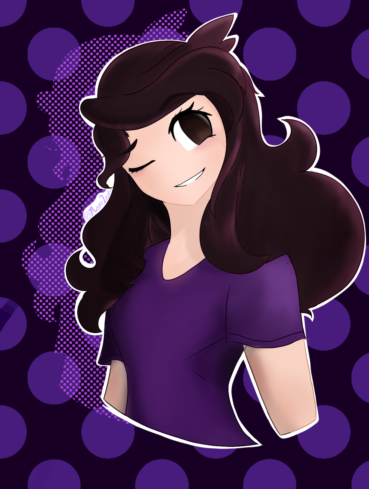 Art belongs to Twitter User ( zoeee_hhh ) in 2023  Jaiden animations,  Minecraft fan art, Character design