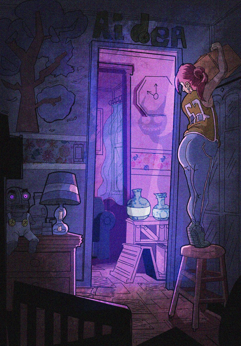 Malikcolliart's tweet photo. “As I was putting away boxes in aidea room I couldn’t shake the feeling that I was being watched.“ Does anyone else get these feeling when they’re by themselves?
#creepy #horror #scary #art #spooky #halloween #creepypasta #dark #horrormovies #ghost #creepyart #drawing #darkart https://t.co/iERwm0v6xz