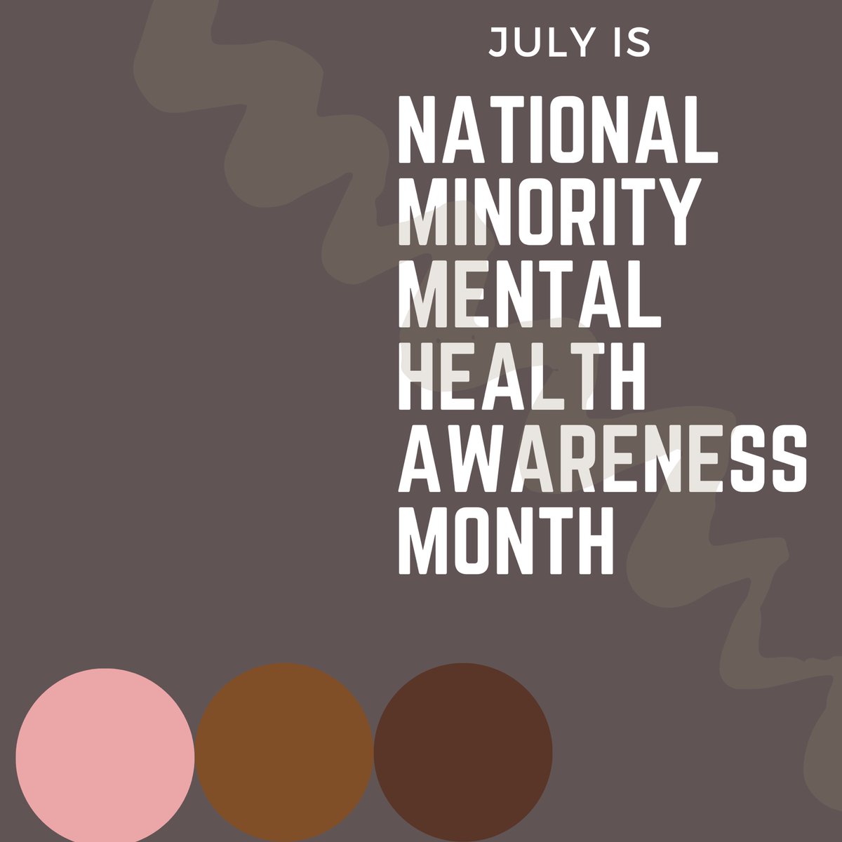 Asian, Hispanic, &amp; Black Americans are among the least likely of ethnic groups to seek out help for mental health but 1 out of 5 young adults 18-25 years old, who reported serious thoughts of suicide were Black or Hispanic. Together we can break the stigma of mental health. #UNTD