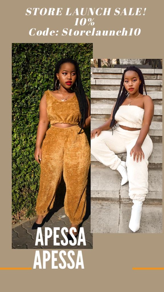 ApessaStudios's tweet photo. @akreana_ We’ve got a store launch sale for 10% off only available for this week💃🏾✨
Shop now: https://t.co/HrOymVQjc3
#apessa https://t.co/KWui3TNTBC