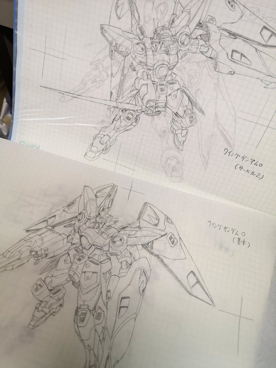 大河広行 山田隆弥 V Twitter 続きで古い仕事 これ多分プライズのポスターイラスト用の構成案だったと思う どれが採用されたかはわかりません もう一つは多分sfcのガンダム格闘ゲームのポーズ案だったかな