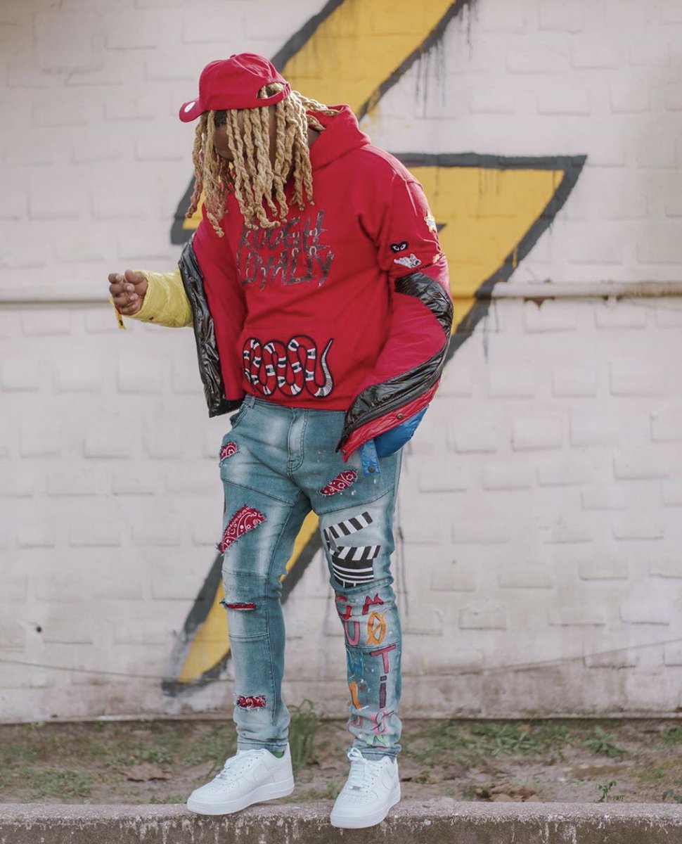 RoughLoyalty's tweet image. #customdrip #jeans #hoodies #airforce1custom