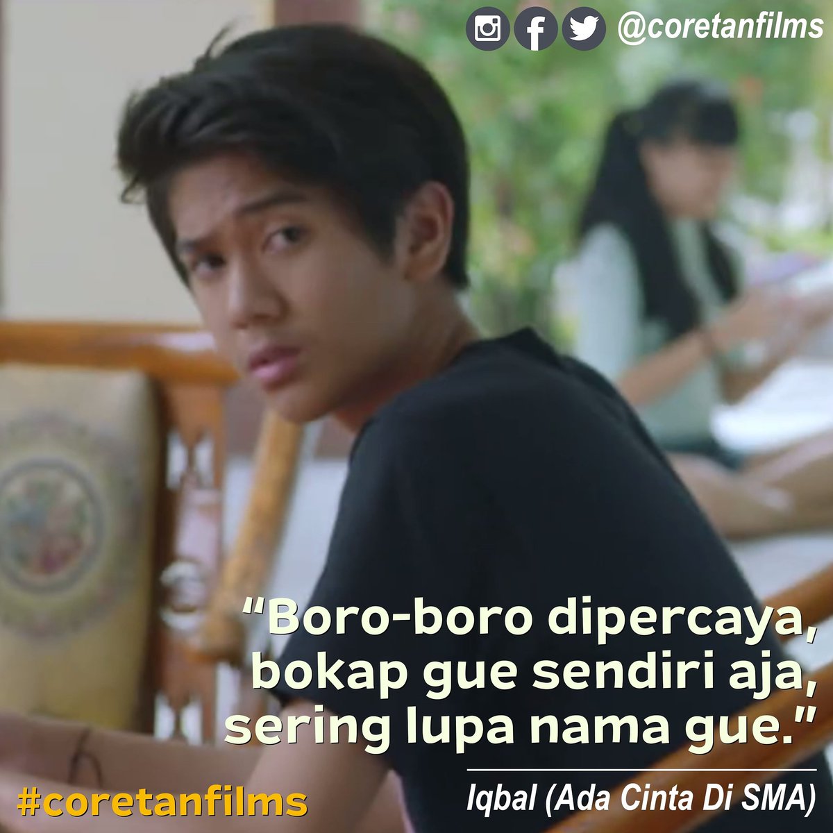 coretanfilms's tweet photo. Selamat malam teman-teman.
#coretanfilms #adacintadisma #cjr #starvisionplus #iqbaalramadhan #aldymaldini #teukuryzki #agathachelsea #caitlinhalderman #starvision #gegeelisa #cassandralee #aisyahaqilah #RealAccount #PasporIndonesia #klepon #bengkok #quotesgalau #quoteoftheday https://t.co/CSAAU5EKYm