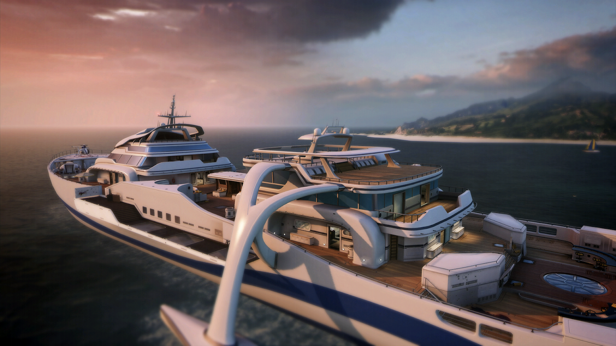 PlayStationFR's tweet photo. Il n’y a pas besoin d’être riche pour s’amuser sur un yacht. https://t.co/9PXc7K9ZaB