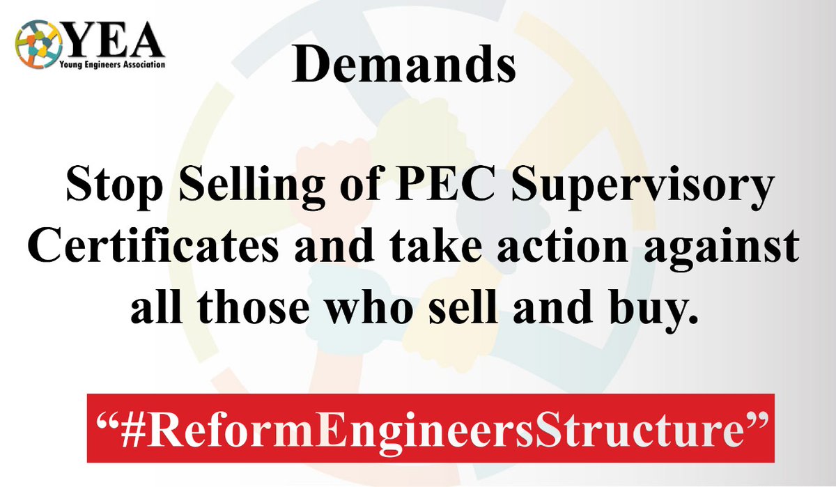 MohtaramHasnain's tweet image. @pid_gov  should look into #PEC_Supervisory_Certificate case, and make it sure that no one can sell his/her supervisory certificate.
@ImranKhanPTI @fawadchaudhry
#ReformEngineersStructure
#SayNoToLumpSum