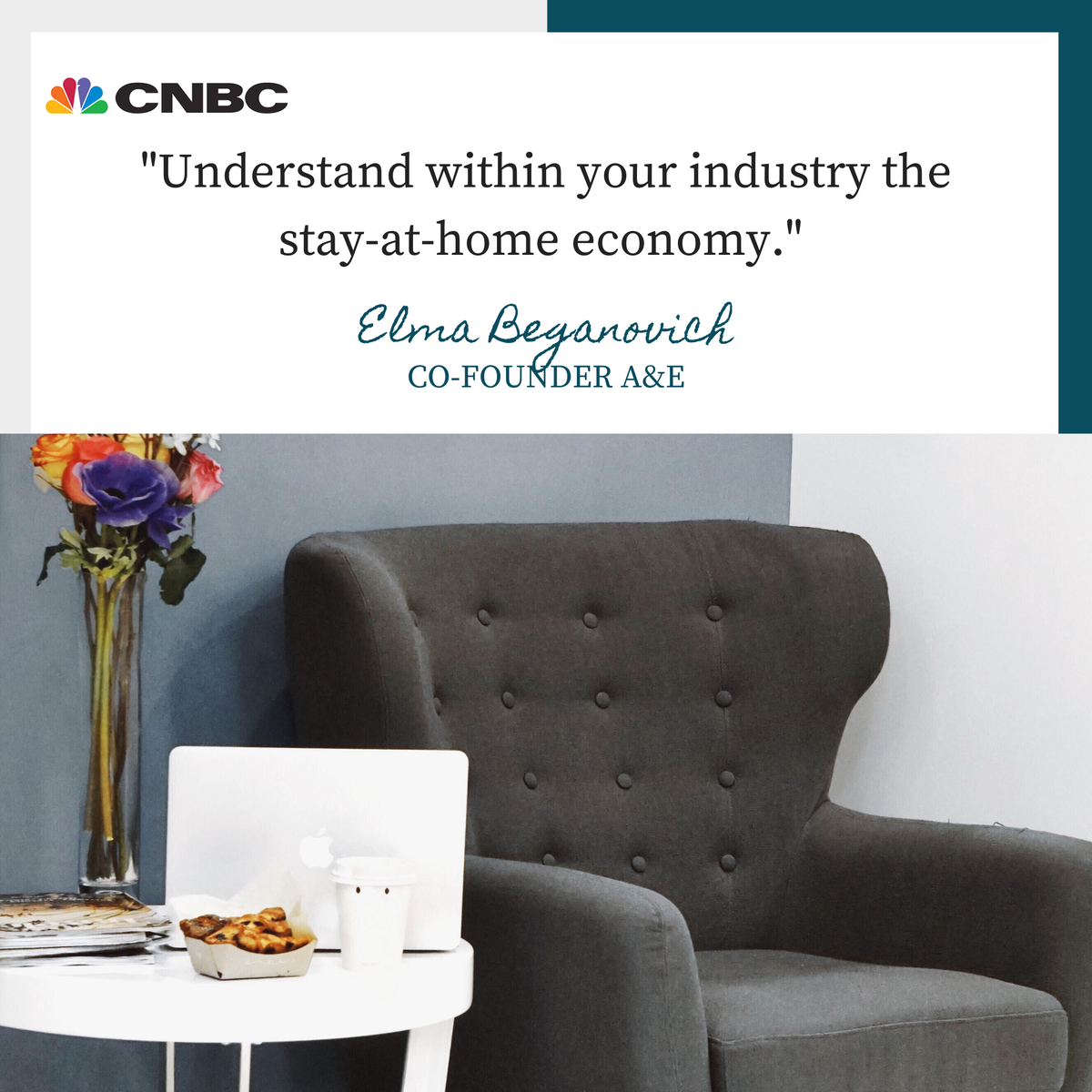 amraandelma's tweet photo. Thank you @CNBC and @acorns  for the incredibly insightful interview with A&amp;E on what brands need to know about online tools to survive the pandemic: https://t.co/nu0xX4cVk7 #AmraAndElma  #digitalmarketingagency @Malinskid @Grow_mag https://t.co/VLja48lcgu