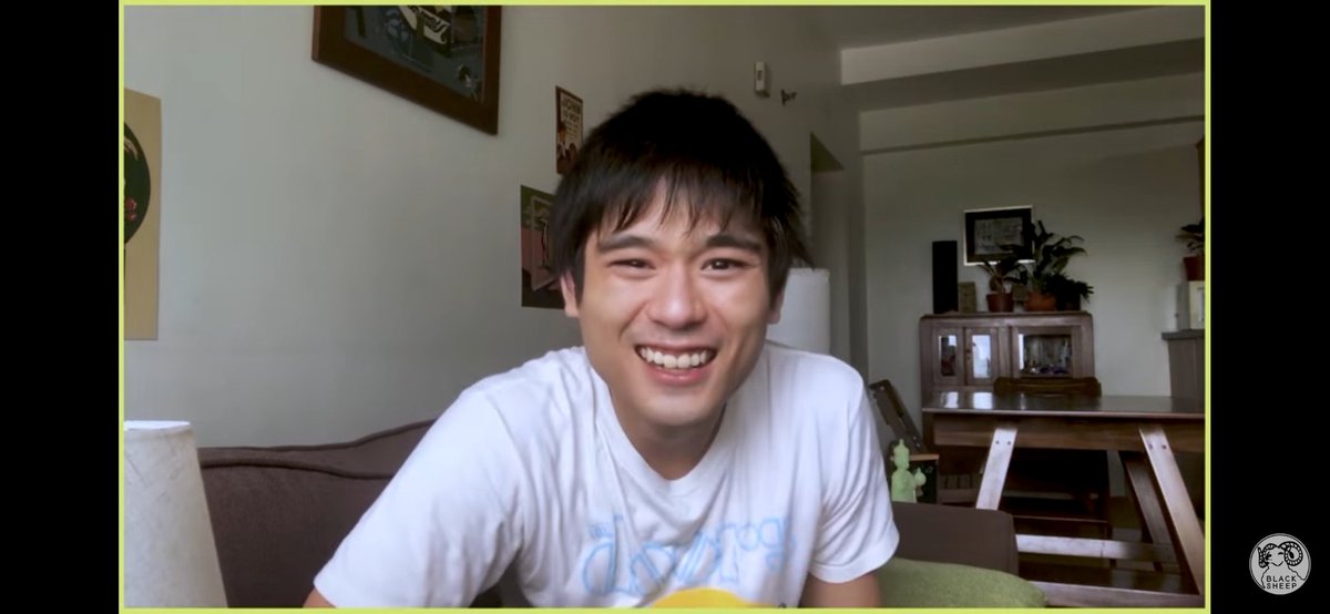 sadimentaryisko's tweet image. Thank you sa weekly kilig @Black_SheepPH huhu 

Meanwhile, here's a smiling Junjun to liven up your tl hahaha #HelloStrangerEP5