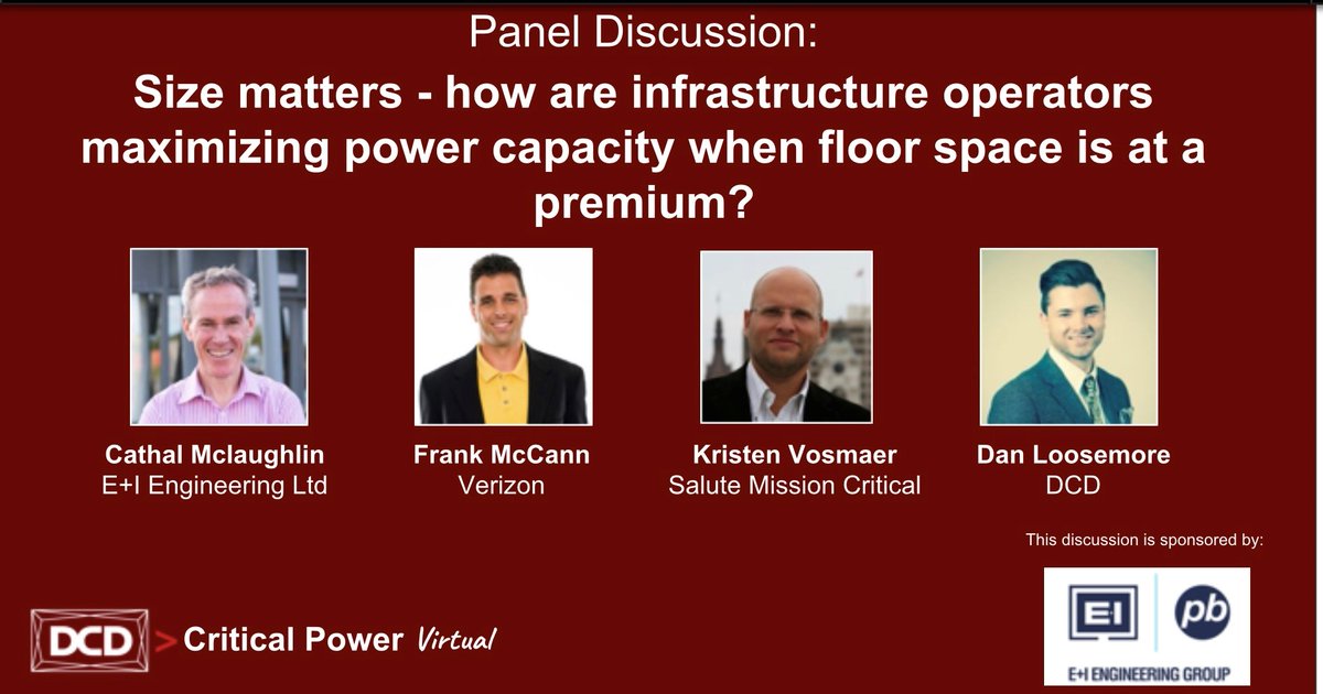 Critical_EG's tweet photo. Auditing/Continuous Improvement Processes are essential parts of effectively managing #criticalpower usage, staffing resources in the #datacenter. @dcdnews @engineeringei @Verizon @SaluteMissionC are sharing great info today at #DCDPower! https://t.co/1PP8xnFve7