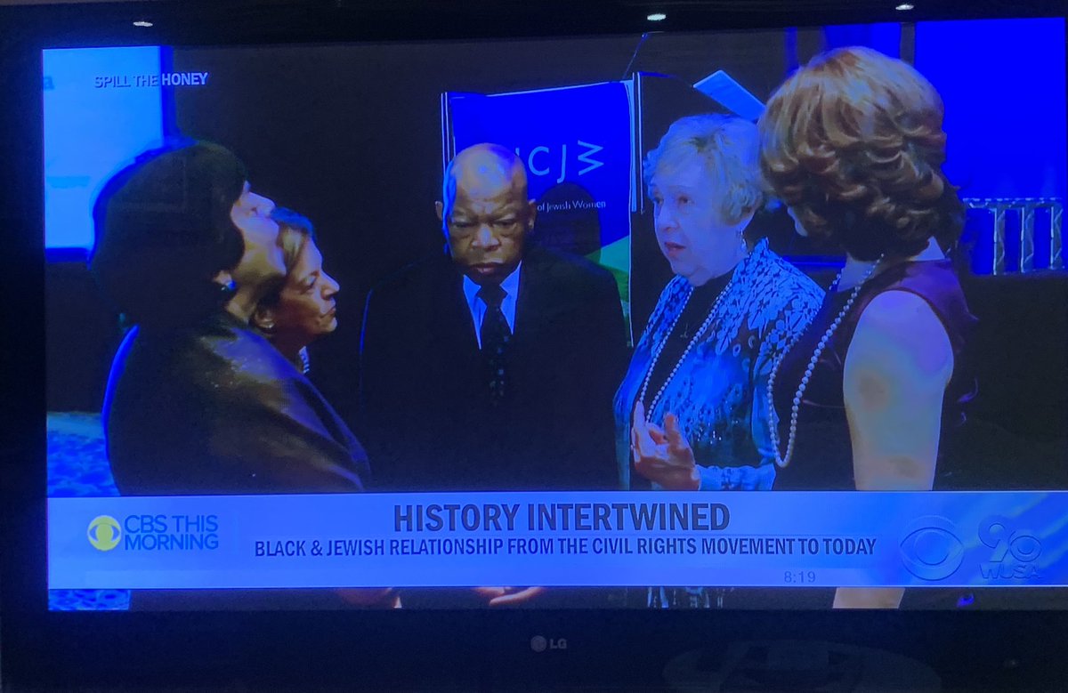 Thank you to <a href="/CBSThisMorning/">CBS Mornings</a> for the powerful segment on Black and Jewish relationship throughout history and today featuring <a href="/NCJWAtl/">National Council of Jewish Women Atlanta</a>’s Sherry Frank. One important note- approx 15% of Jews today are Jews of color, so for them there is no separation between these communities. ❤️