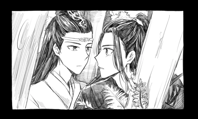 偶尔也来画下陈情令版的 蓝湛和羡羡 ╰(*'︶`*)╯♡

#忘羨 #陈情令 