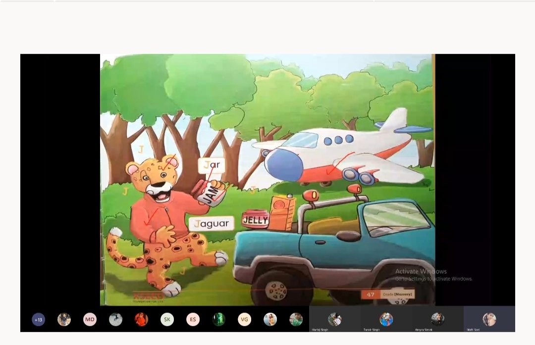 Malti60218378's tweet photo. Had another #remotelearningsession, Nursery ⭐⭐⭐ learnt abt Letter J, fill ups A-I, gd habits,count n tell 1-10. Grt learning, experience and fun.P-Malti soni
Co-P- @RajvinderKaur_
@pkdhillon08
@maltiduggal
@Eshabhalla1 @MicrosoftEDU @MicrosoftTeams @Vandana99152 https://t.co/IkoMRAZHFO