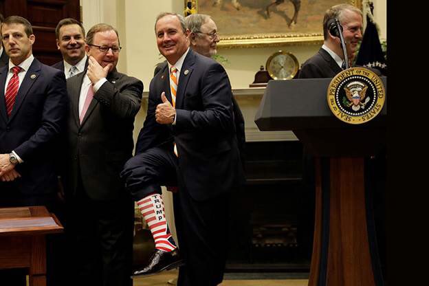 AviFlyGirl's tweet photo. @ClevelandHosea SC &amp; the nation certainly have nothing to show for Jeff's so called "SERVICE" in the House! It looks like he thinks service is parading around as a "Trump Ad" in Congress! Really Jeff, promoting #TrumpSocks? This explains why he votes against his constituentcy! He #SoldOut! https://t.co/5HJkxfjt4l