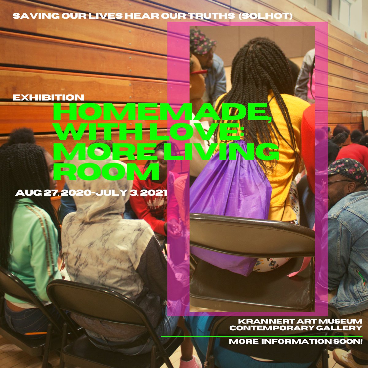 WELevitateMusic's tweet photo. Opening August 27, we are installing/curating space, Homemade, With Love: More Living Room in the @KAMillinois https://t.co/XhdUrt7kB4