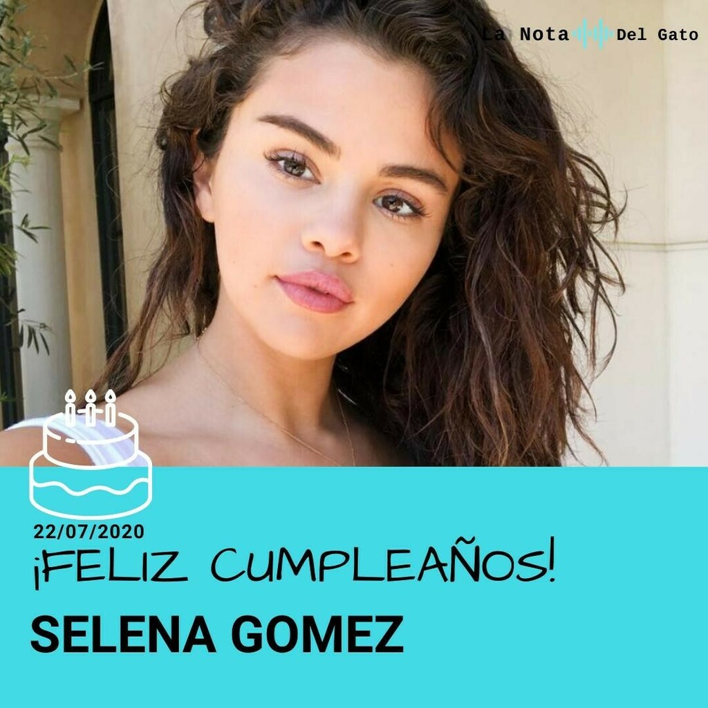 #FelizCumpleaños a la cantante, actriz y productora estadounidense Selena Marie Gomez <a href="/selenagomez/">Selena Gomez</a>, quien cumple 28 años de edad. 
.
¿Cuál es tu canción favorita de esta cantante?.
.
📸: @elheraldodemexico 
.
#lanotadelgato #cumpleaños #birthday #usa #singer #producer #selena…