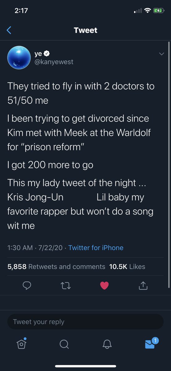 15. Kanye says he has been trying to get divorced for a year, suggests at a liaison with Meek. Kanye disagrees with Kim putting out a statement, refers again an avoided abortion to save his children, and says Kim and Kris are trying to get two doctors,to section him?  #kardashians