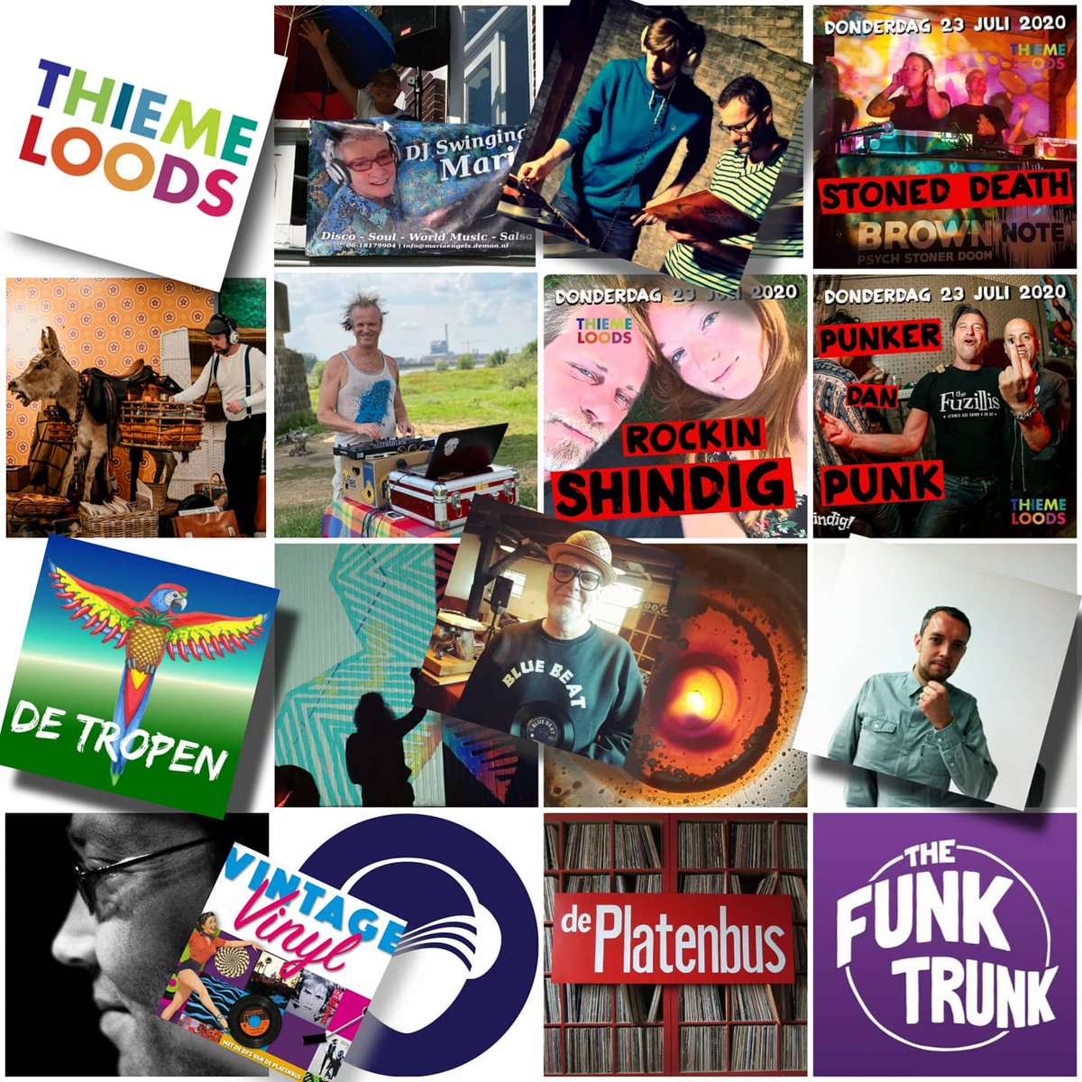 ThiemeloodsNL's tweet photo. We gaan van start met Hey DJ...doorlopen! 4 dagen lang wandeldansen door de loods met in iedere ruimte een andere dj. En buiten #silentdisco. https://t.co/xjzVFdf0TN Met o.a. @miss_marylane @jozzy77 @DeTropendjs @VintageSoundSys #funktrunk #vjvingerverf @uitweb https://t.co/3txK6Old1L