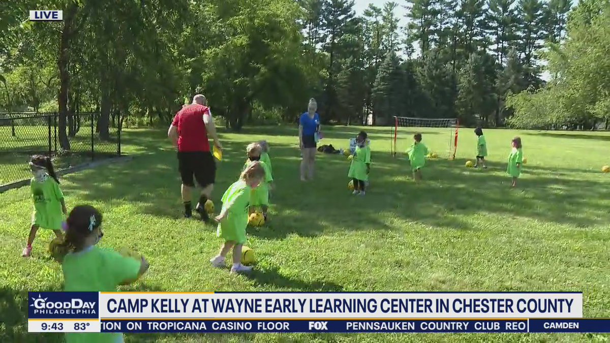 FOX29philly's tweet photo. It's time for Camp Kelly and @BobKellyFOX29 is in Chester County at the Wayne Early Learning Center!
#CampKelly #Fox29GoodDay
MORE:https://t.co/tuVKQVMQGt https://t.co/V8cSNzYKcD