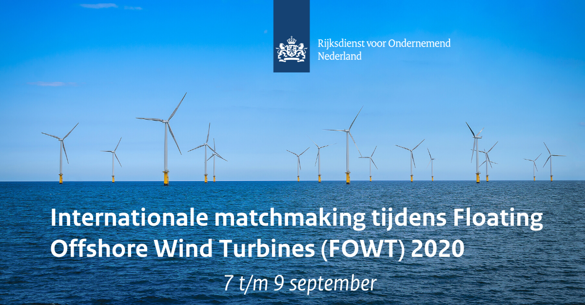 RVO_Int_Ond's tweet photo. Ben jij actief in de #windenergie en op zoek naar internationale #samenwerkingspartners? Kom dan naar de b2b-matchmaking van Enterprise Europe Network (@EENnl) tijdens de FOWT 2020 in Marseille en vergroot je kansen op succes! https://t.co/eD7RgaBRvx https://t.co/VkXnZsYlxT