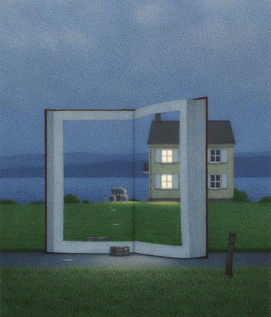 imyourwanderer's tweet photo. งานของ quint buchholz คือดีมาก เป็นงานเพ้นติ้งที่ mood tone สวยมาก วาดภาพประกอบหนังสือเด็กด้วย เมจิกเคิลมากๆ https://t.co/22e0HNe8tM
