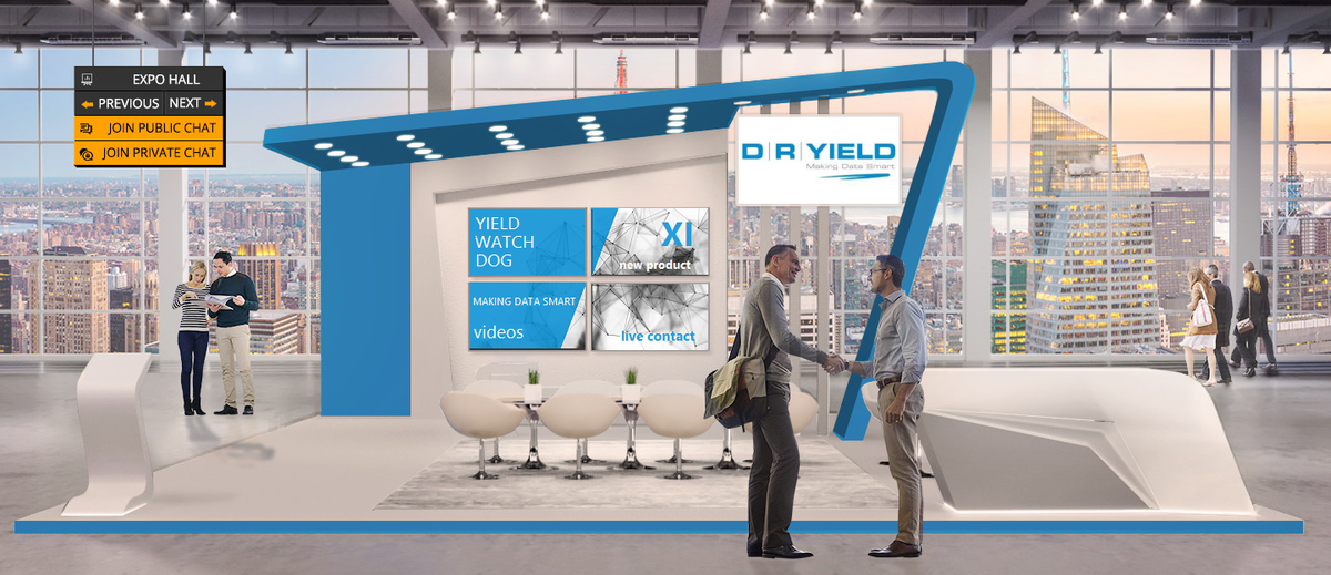 DrYield's tweet photo. Let’s chat - don’t miss the chance to chat with our data analysis experts at #SEMICONWest today. Experience our new product YieldWatchDog-XI and learn how you can benefit from Artificial Intelligence! More information here: https://t.co/f2VOrpvcBT https://t.co/jmzrIvaq4s
