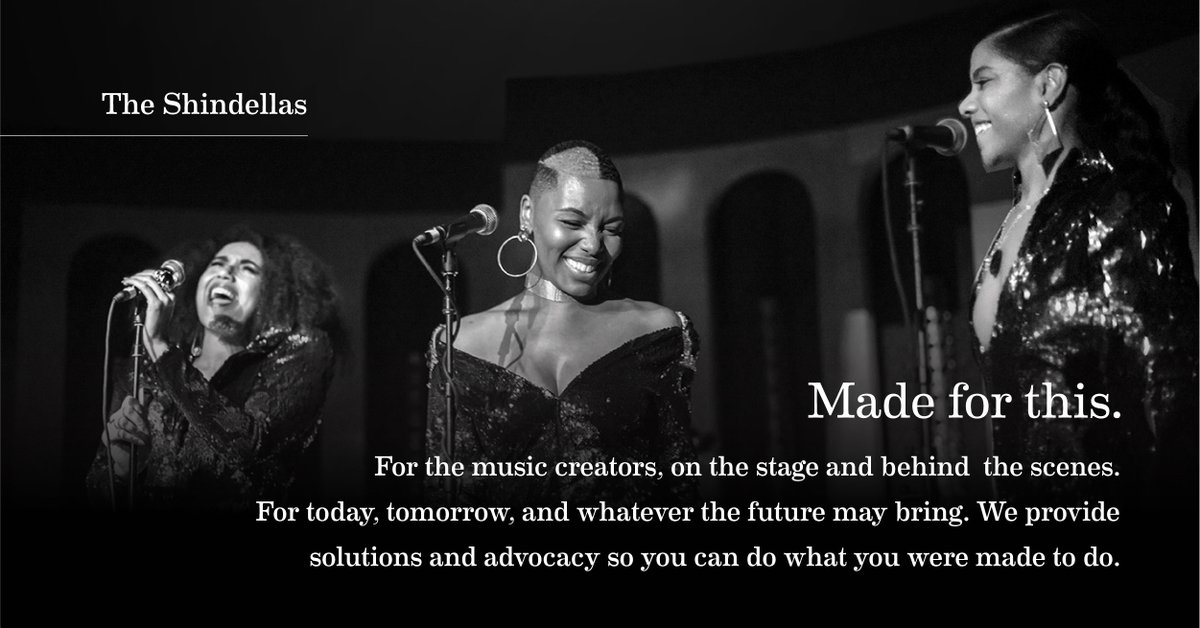 Talk about #MadeForThis. <a href="/TheShindellas/">The Shindellas</a>, a three-piece out of Nashville, use their diverse musical backgrounds to create unique sounds that spread messages of self-love and self-respect. We’re honored to work with such talented music creators that inspire the world through song🎤
