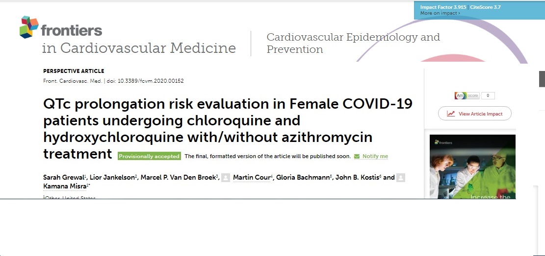 kamanapmisra's tweet photo. Ecstatic! 1st senior author Cardiovascular Medicine study. COVID19 heralding scientific unification never seen before. Lead COVID 19 clinicians from France Italy Netherlands &amp;  US joined forces to answer important COVID questions. My kind of Science
https://t.co/MGPvoDl3CY https://t.co/mkDOl6s6WM