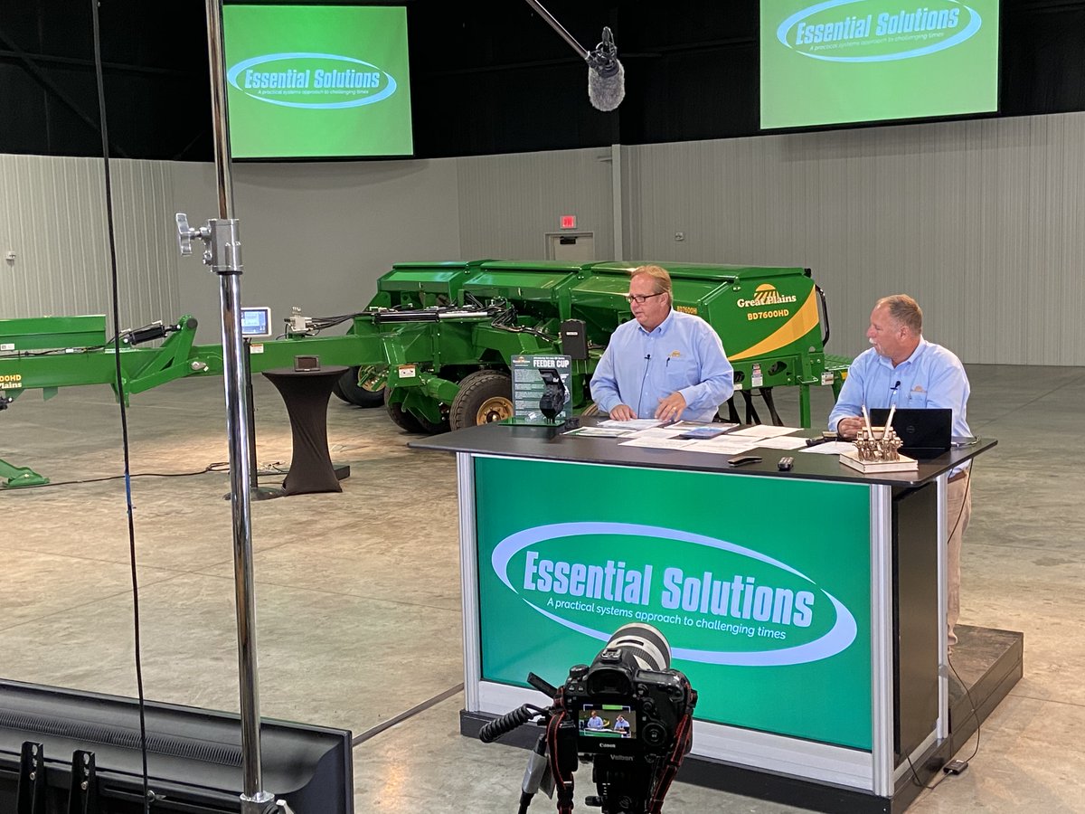 GreatPlains_Ag's tweet photo. Great Plains is hosting our first-ever virtual dealer meeting this week. Here's some #behindthescenes shots. Also, stayed tuned in coming weeks for some new product announcements. We can't wait to tell you about them!!! 😃#GreatPlainsAg #HarvestStartsHere #EssentialSolutions https://t.co/hcWvZoQoGi