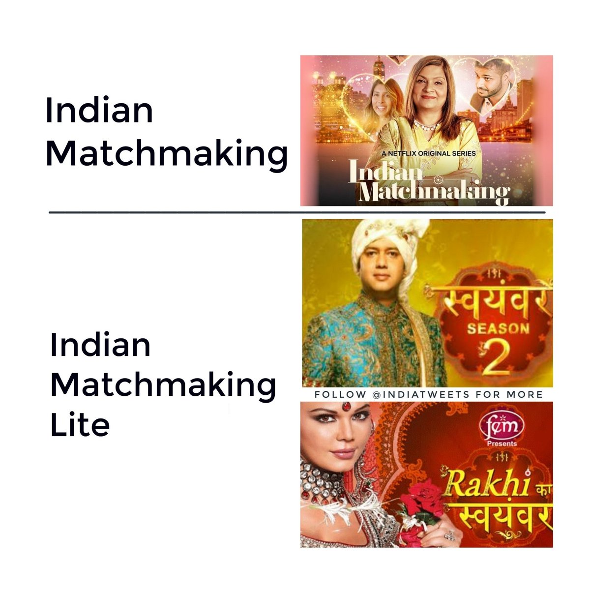 Indiatweets13's tweet photo. #IndianMatchmaking @Tinder_India https://t.co/TfM1wy8FIy
