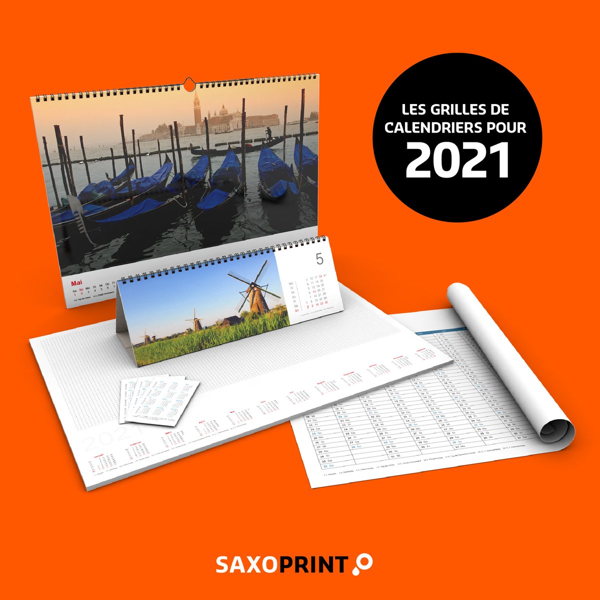 Quel est l'intérêt de faire imprimer des #calendriers pour l'année à venir au milieu de l'été ? Vous permettre une meilleure gestion de temps. 📅 Alors, pensez à l'avance et planifiez dès maintenant l'impression de vos calendriers pour #2021. 👉 saxoprint.fr/calendriers