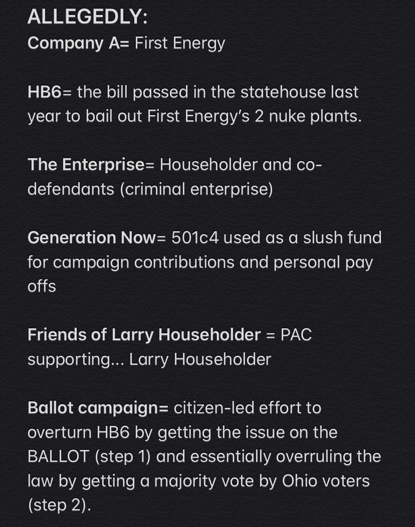 And some "Definitions" as described through the complaint. **For the sake of simplicity, assume I am saying “alleged(ly)” at the beginning of each sentence of this thread.**