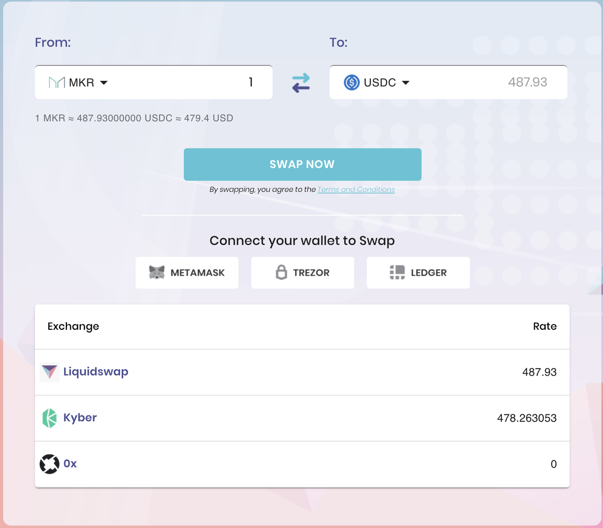 Liquidswap's tweet photo. Get a better rate when trading MKR on liquidswap.
#DeFi #MKR #liquidswap https://t.co/N8YQgC4A8x