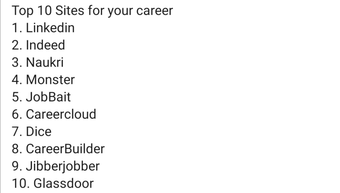 I saw this on LinkedIn and I saw I should share  All the best