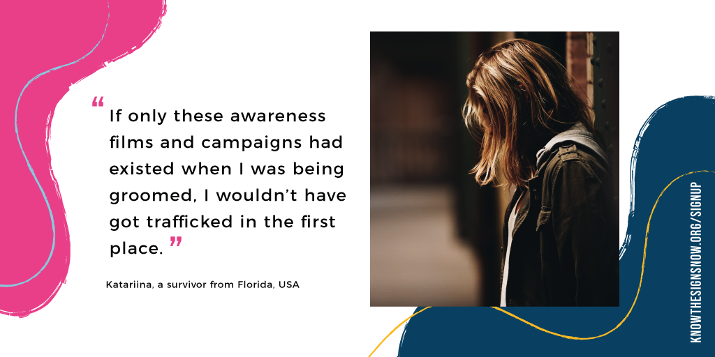 Help prevent stories like Katariina's—hear from a LIVE EXPERT PANEL on ‘What Is Human Trafficking’ and critical information, including Liam Neeson’s global message, the signs to look out for and the ways to report.

👉 knowthesignsnow.org/signup
⏲️ July 29 at 3pm EST / 8pm BST