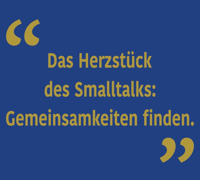 MagdaBleckmann's tweet image. Was viele Menschen nicht wissen: Das Herzstück des Smalltalks sind #Gemeinsamkeiten. Finden Sie etwas heraus, das sie gemeinsam haben und schon läuft das #Gespräch auf eine ganz andere Art und Weise ab. So können Sie #Smalltalk Schritt für Schritt lernen: zcu.io/xj1e