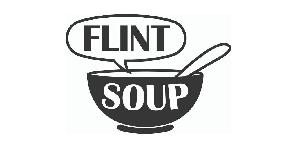 povertycure's tweet photo. We are happy to announce Flint Soup as our newest #PovertyCurePartner. Flint SOUP is a monthly dinner that raises seed money for start-ups in the Flint community. $5 for soup, salad, bread, and a vote! Check them out: https://t.co/b4kXDflL7r https://t.co/MdMjCLbuae