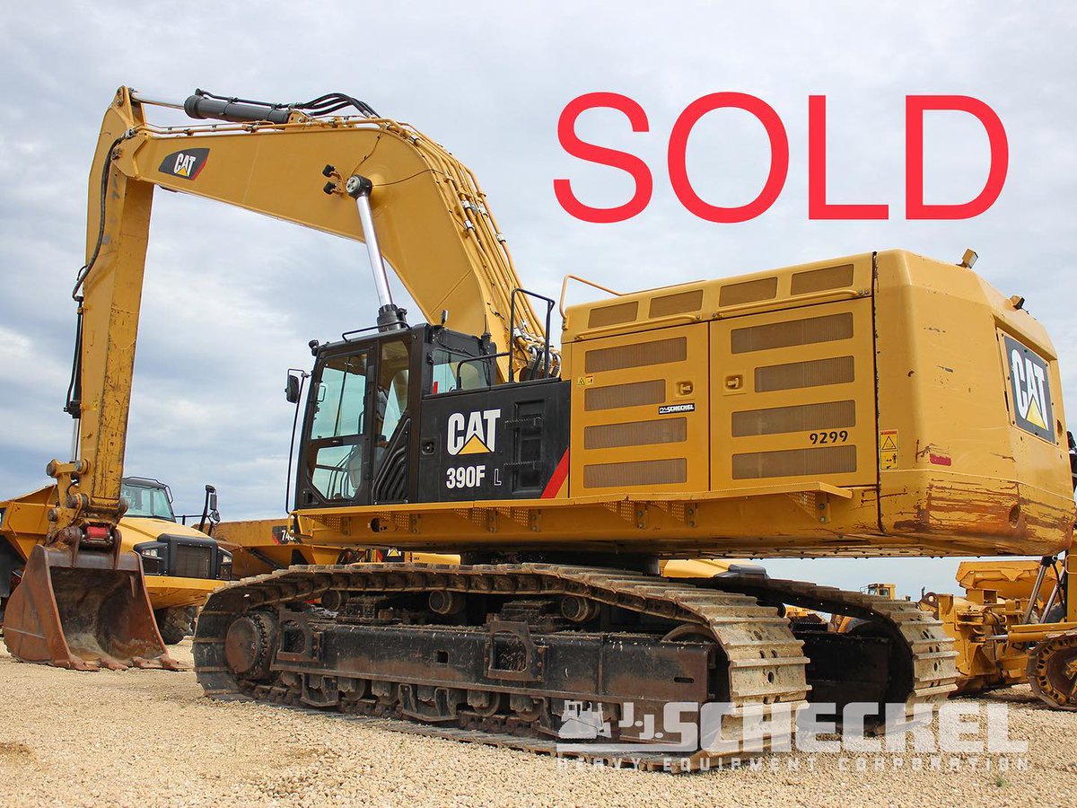 JJScheckel's tweet photo. This Cat 390FL, is SOLD, and going to a excellent Iowa contractor customer, who works on sites throughout the Country.
#jjscheckel #usedequipmenttherightway #equipmenttherightway #therightway #cat390fl #390fl https://t.co/ykqL6Gb2XB