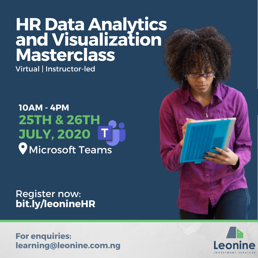 leoninelearning's tweet photo. Do you work in HR? You should definitely be in our HR Analytics Masterclass coming up this weekend.

Here: https://t.co/eD5mrHp98w

#hr #hranalytics #leonine #leonineinvest #LeonineLearning #learning #training #humanresources #hrprofessional #hrmanager https://t.co/9vzFrpcL6N